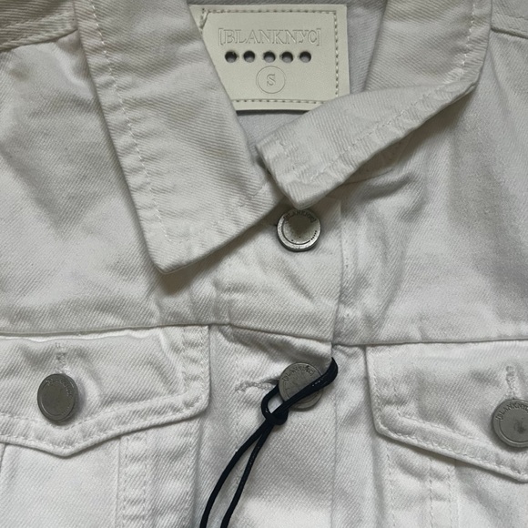 NWT BLANKNYC White Denim Jean Jacket - Picture 3 of 3
